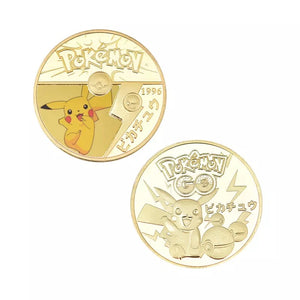 1996 Pokemon 10 Coin Challenge Coin Set Great Starter Set for Kids and Adults FREE USA SHIPPING O-011A