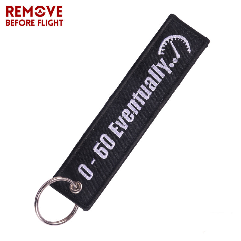 0-60 Eventually Motorcycle Keychain Luggage Tag Motorcycle Bike Week ...