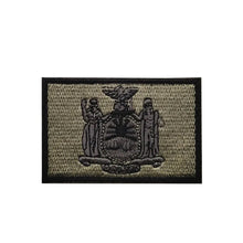 Load image into Gallery viewer, New York State Flag Embroidered Hook and Loop Tactical Morale Patch FREE USA SHIPPING SHIPS FROM USA  PAT-582 583 584 585