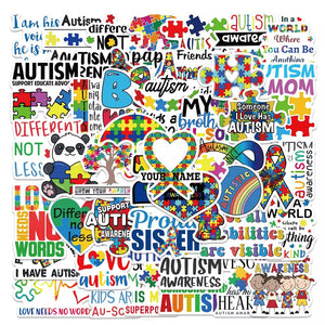 20 Pack Autism Awareness Stickers FREE SHIPPING SHIPS FREE FROM THE USA