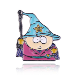 South Park Inspired Eric Cartman Gregendath Gandalf Lord of the Rings Pin Stan Kyle Cartman Kenny Butters Trey Parker Matt Stone P-083 - www.ChallengeCoinCreations.com