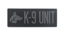 Load image into Gallery viewer, K9 Canine Unit Working Dog PVC Hook and Loop Morale  Patch Army Navy USMC Air Force LEO FREE USA SHIPPING SHIPS FROM USA PAT-346/A/B/C/D