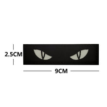 Load image into Gallery viewer, Glow in the Dark Cats Eyes Firefighter Ranger Patches Army Marines Morale Hook and Loop PAT-120/121/122 (E)
