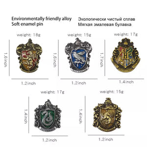 Houses Harry Hogwart Potter Pins badge Enamel Pin Free USA Shipping Ships from USA P-193/197