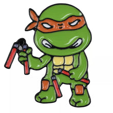 Load image into Gallery viewer, Teenage Turtles Parody Mutant Enamel Pins FREE SHIPPING SHIPS FREE FROM THE USA P-209/212