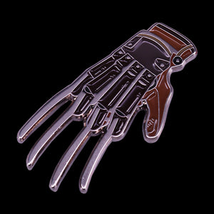 Nightmare on Elm Street Freddy Krueger Inspired Knife Hands Pin Free Shipping in the USA ZQ-374 - www.ChallengeCoinCreations.com