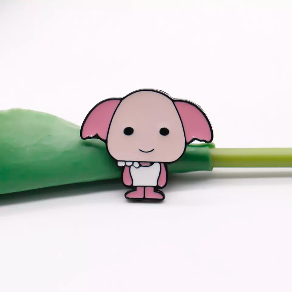Dobby House Elf Harry Baby Magic Quidditch Horcruxes Potter Enamel Pin Free USA Shipping P-163C