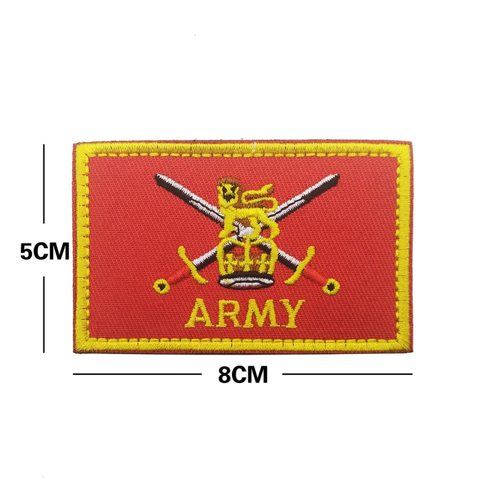 US ARMY United States Embroidered Hook and Loop Army Tactical Morale Patch FREE USA SHIPPING SHIPS FROM USA PAT-319