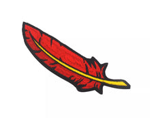 Load image into Gallery viewer, US Flag Bird Feather Embroidered Hook and Loop Morale Patch Army Navy USMC Air Force LEO FREE USA SHIPPING SHIPS FROM USA PAT-326/A/B  (E)