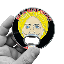 Load image into Gallery viewer, Bill Clinton not so Secret Service Cigar Presidential Protective Detail Challenge Coin EL12-014