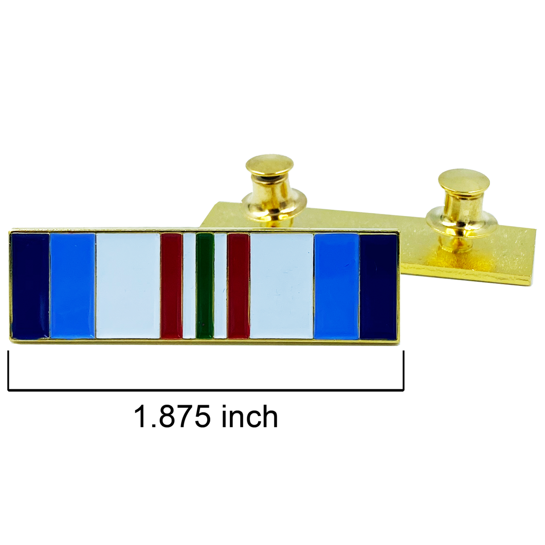 Homeland Security veteran commendation bar pin CBP TSA USCG USSS FEMA CIS FAM ICE HSI OIG FLETC CC-006 - www.ChallengeCoinCreations.com