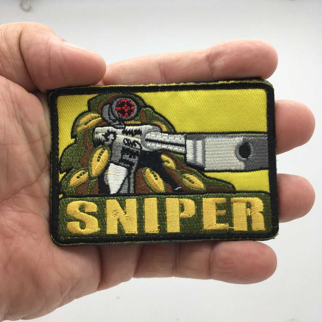 Sniper Hook and Loop Morale Patch FREE USA SHIPPING SHIPS FROM USA PAT-629