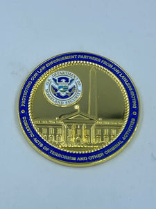PACT RDT US Customs and Border Patrol Challenge Coin CBP Team IV Honor First Washington DC  MR-16 - www.ChallengeCoinCreations.com