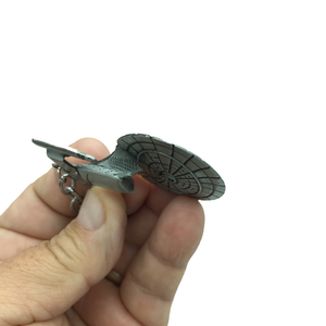 Star Trek Inspired Enterprise Keychain Spock Uhura Kirk Bones Scotty Sulu KC-014 - www.ChallengeCoinCreations.com
