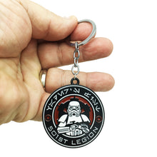 Load image into Gallery viewer, Star Wars Inspired 501st  501rst Keychain Mandalorian Disney Baby Yoda The Child Grogu The Executor KC-010 - www.ChallengeCoinCreations.com