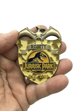 Load image into Gallery viewer, Jurassic Park Security Inspired Challenge Coin O-012 - www.ChallengeCoinCreations.com