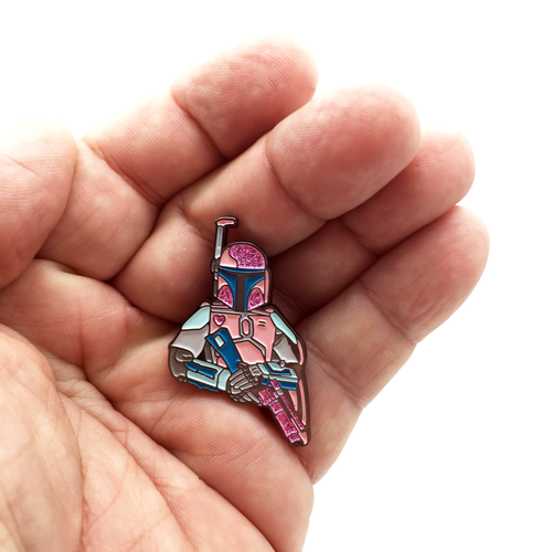 Disney Mandalorian Koska Reeves Axe Woves Inspired Enamel Pin Star Wars Galaxys Edge Security P-054 - www.ChallengeCoinCreations.com