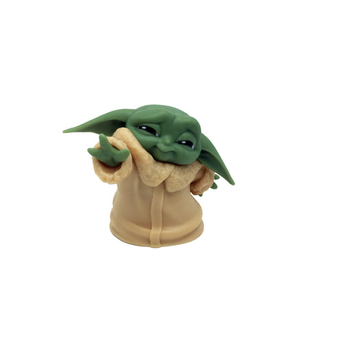 Mandalorian inspired Grogu THE CHILD Figurine Star Wars Version 2 of 5 - www.ChallengeCoinCreations.com