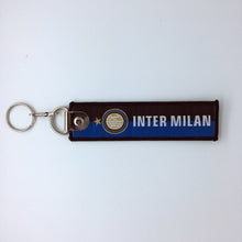 Load image into Gallery viewer, Inter Milan Keychain Football Soccer Futball  Serie A The Red and Blacks LKC-31 - www.ChallengeCoinCreations.com