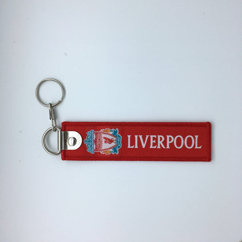 Liverpool Football Club Keychain Football Soccer Futbol Premier League Liverpool FC The Reds LKC-38 - www.ChallengeCoinCreations.com