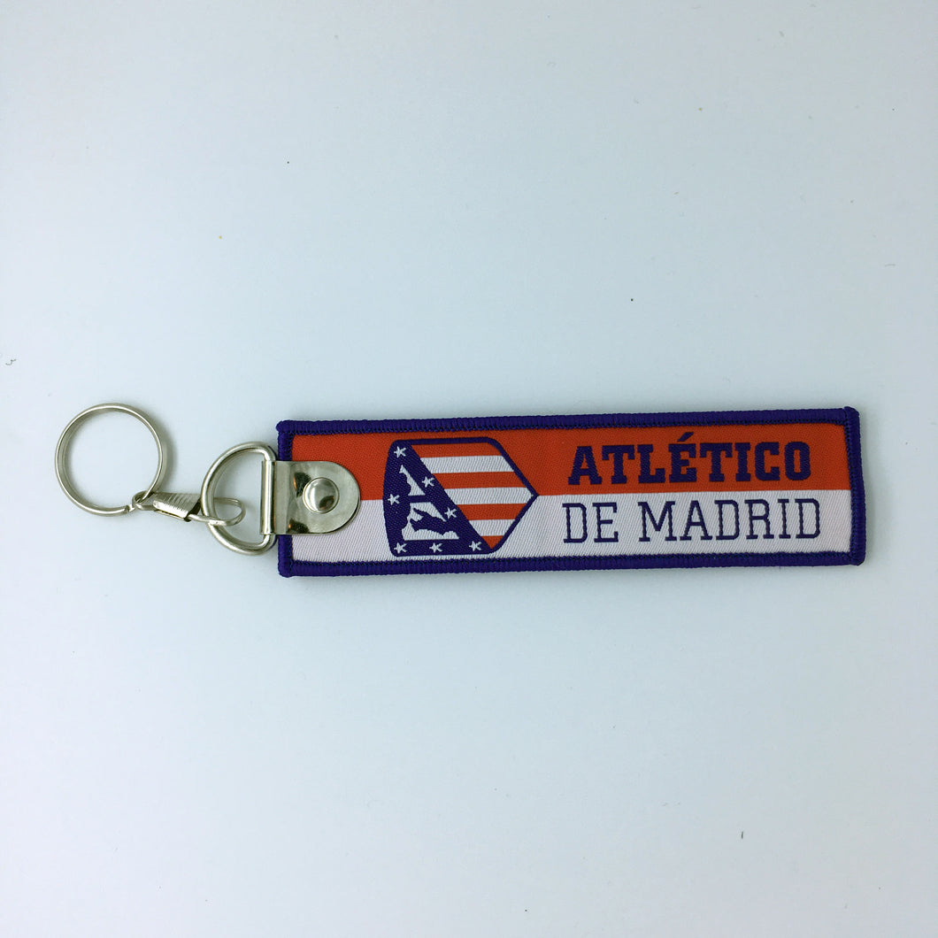 Club Atlético Madrid soccer keychain Football Soccer Futbol Champions League La Liga ATM LKC-29 - www.ChallengeCoinCreations.com
