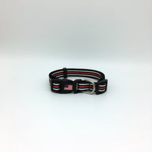 Load image into Gallery viewer, Thin Red Line Dog Collar Firefighter Fireman EMS Rescue Paramedic Medic EMT - www.ChallengeCoinCreations.com