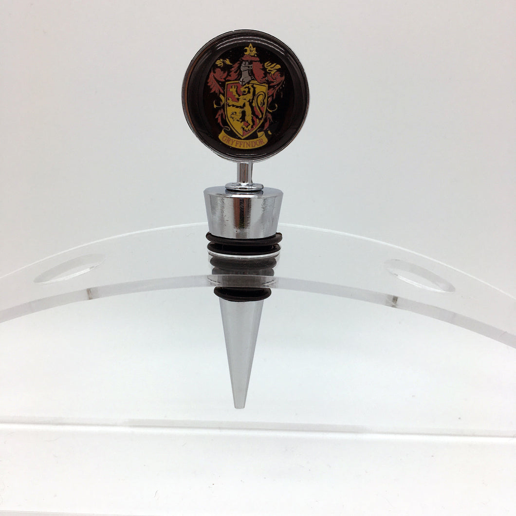 Harry Potter Gryffindor House Inspired Wine Stopper - www.ChallengeCoinCreations.com