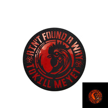 Load image into Gallery viewer, IR Reflective Alice in Chains Rooster Embroidered Hook and Loop Morale Patch FREE USA SHIPPING SHIPS FROM USA PAT-501