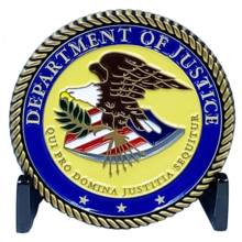 Immigration and Naturalization Service INS & Legacy DOJ Challenge Coin Special Agent not CBP DL2-14 - www.ChallengeCoinCreations.com