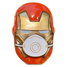 Load image into Gallery viewer, Iron mask Man Super Hero Pin Doctor Nurse EMT Hospital ICU cancer DL5-17 - www.ChallengeCoinCreations.com