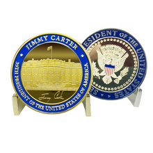 Load image into Gallery viewer, 39th President Jimmy Carter Challenge Coin White House POTUS coin BB-002
