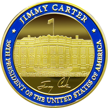 Load image into Gallery viewer, 39th President Jimmy Carter Challenge Coin White House POTUS coin BB-002