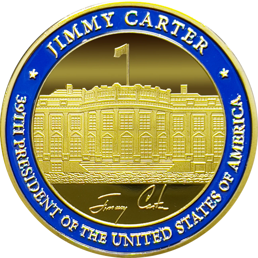 39th President Jimmy Carter Challenge Coin White House POTUS coin BB-002
