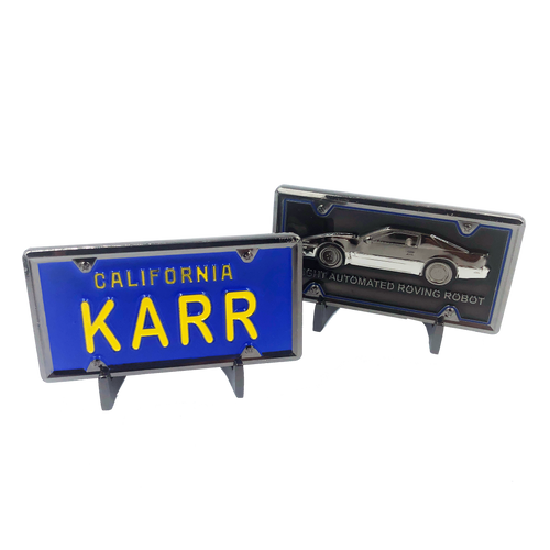 KARR License Plate Challenge Coin Medallion (not Knight Rider) KK-019