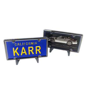 KARR License Plate Challenge Coin Medallion (not Knight Rider) KK-019