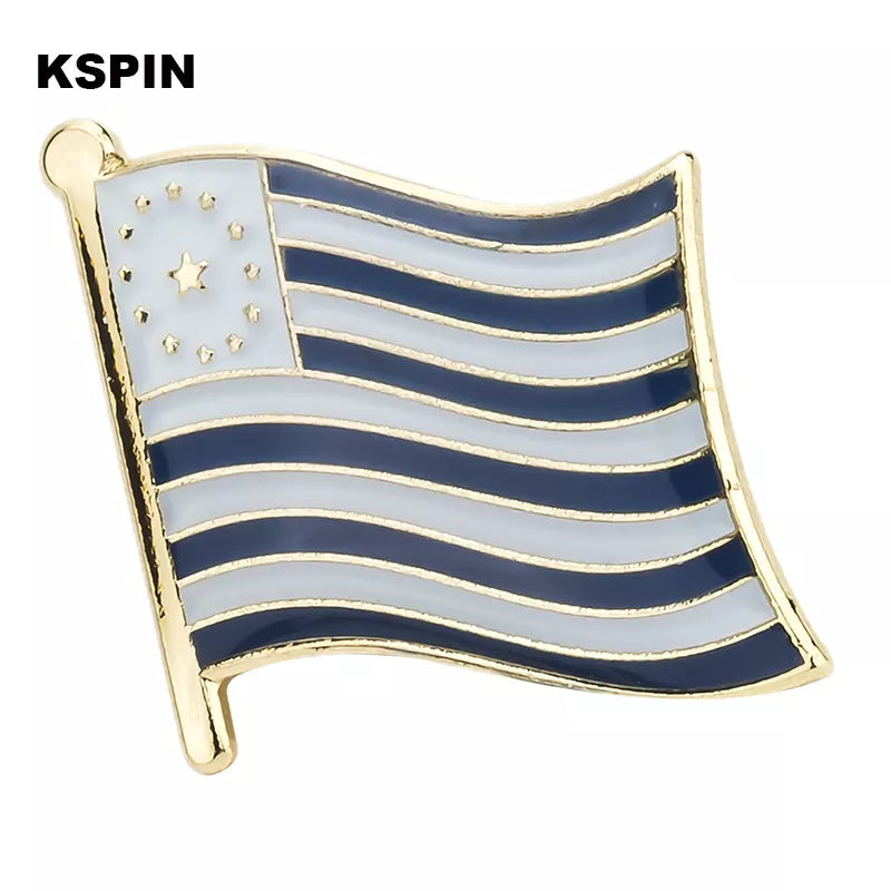 LDS Flag Lapel Pin FREE USA SHIPPING SHIPS FREE FROM THE USA ZQ-113A