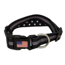 Load image into Gallery viewer, Classic Thin Grey Gray Line Dog Collar CO Corrections Correctional Officer Jailer - www.ChallengeCoinCreations.com