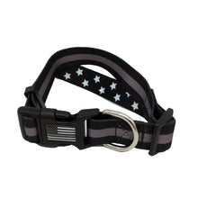 Load image into Gallery viewer, Classic Thin Grey Gray Line Dog Collar CO Corrections Correctional Officer Jailer - www.ChallengeCoinCreations.com