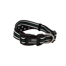 Load image into Gallery viewer, Thin Green Line Dog Collar Border Patrol Sheriff Deputy Honor First - www.ChallengeCoinCreations.com
