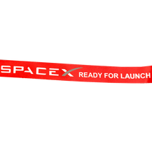 Load image into Gallery viewer, SpaceX Launch Crew Lanyard ID Card holder or Keychain school student 31 inch with Space X DL12-010