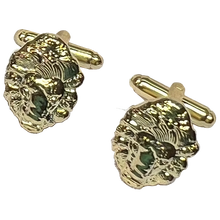 Load image into Gallery viewer, Law Enforcement Officers Memorial National Police Memorial Lion Cufflinks PBA FOP FLEOA PBX-004-A