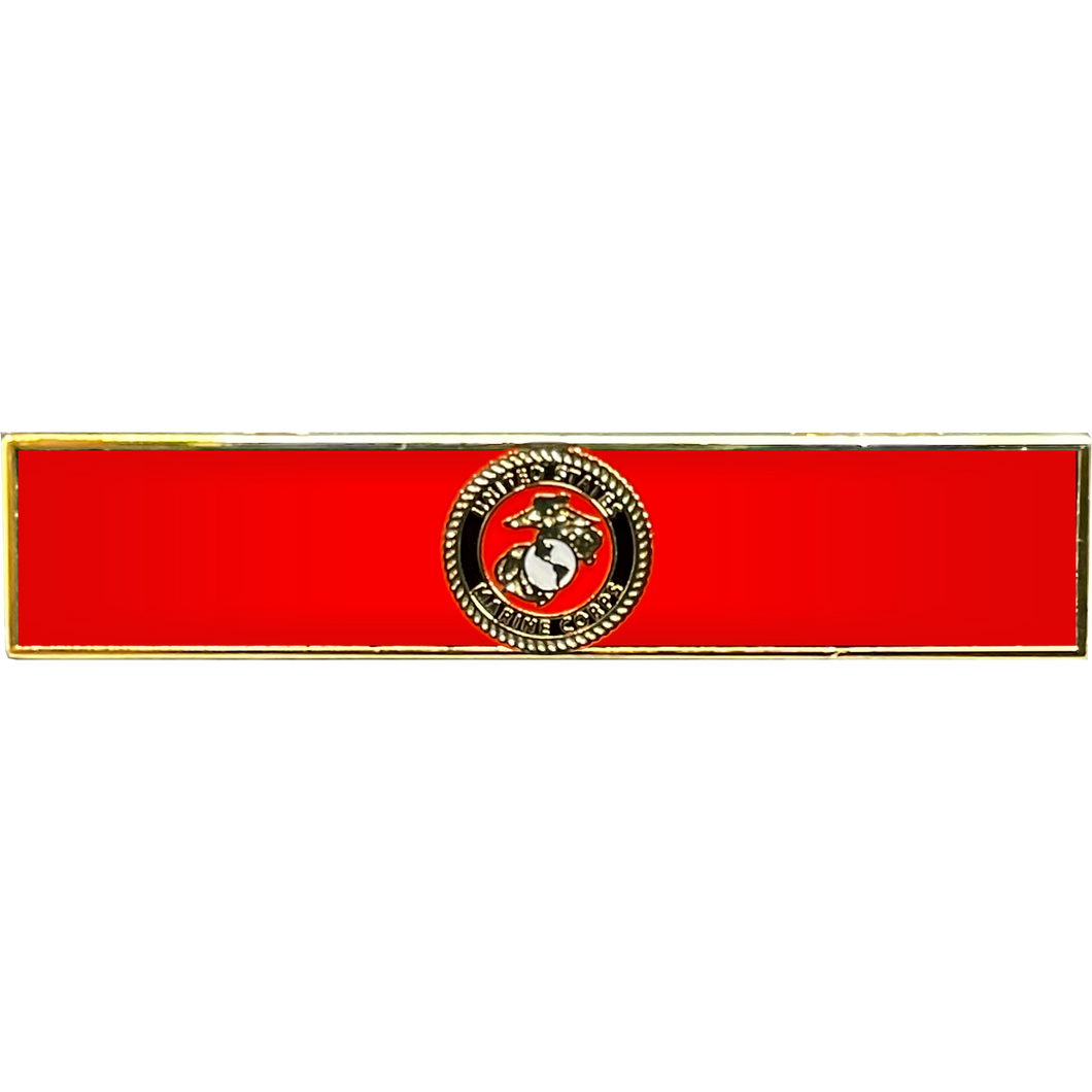 Marines Military Service Citation Commendation Bar Pin Police CBP Field Operations Field Ops OFO CBPO Marine Corps. usmc EL4-021 - www.ChallengeCoinCreations.com