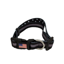 Load image into Gallery viewer, Classic Thin Grey Gray Line Dog Collar CO Corrections Correctional Officer Jailer - www.ChallengeCoinCreations.com