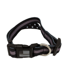 Load image into Gallery viewer, Classic Thin Grey Gray Line Dog Collar CO Corrections Correctional Officer Jailer - www.ChallengeCoinCreations.com
