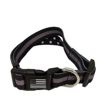 Load image into Gallery viewer, Classic Thin Grey Gray Line Dog Collar CO Corrections Correctional Officer Jailer - www.ChallengeCoinCreations.com