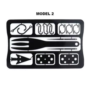 Metal Wallet Camping Survival Card Fishing As Seen On TV FREE USA SHIPPING SHIPS FREE FROM USA