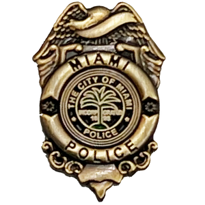 City of Miami Police Officer Lapel Pin PBX-002-A P-161