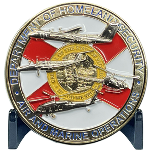 Miami Air and Marine CBP AMO challenge coin BL5-020 - www.ChallengeCoinCreations.com