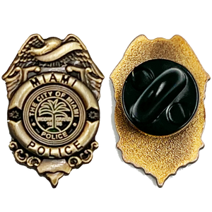City of Miami Police Officer Lapel Pin PBX-002-A P-161