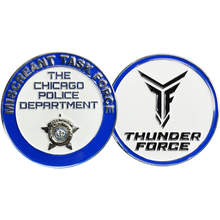 Load image into Gallery viewer, Chicago Police Department Miscreant Task Force Challenge Coin BL15-015 - www.ChallengeCoinCreations.com